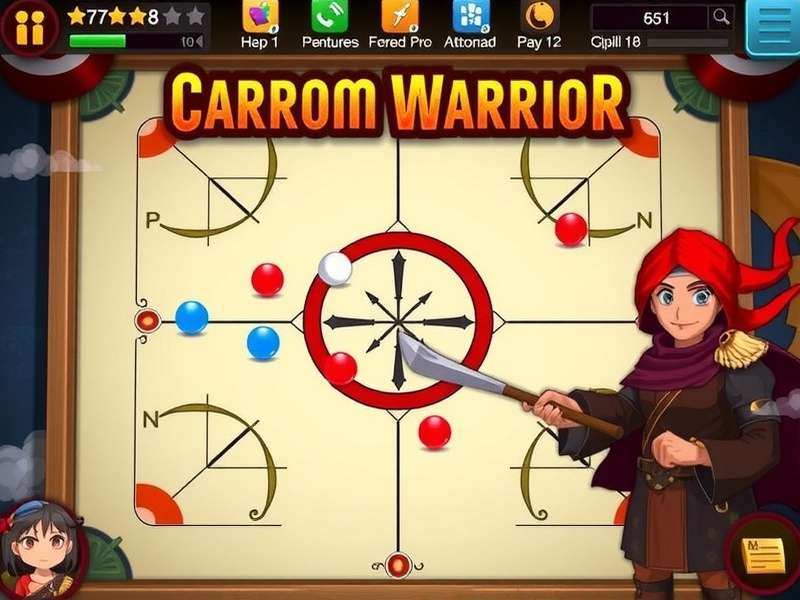 Carrom Warrior Legendary gameplay screenshot